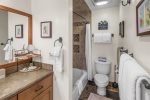 Wildflower 23:Renovated Bathroom with a Shower/Tub Combo